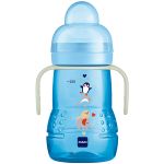 Copo de Transição Trainer+ Night Azul 220ml (4m+) - MAM