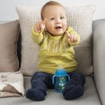 Copo de Transição Trainer+ Night Azul 220ml (4m+) - MAM