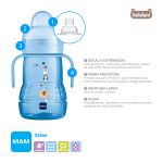 Copo de Transição Trainer+ Azul 220ml (4m+) - MAM