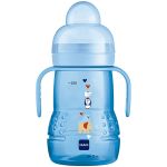 Copo de Transição Trainer+ Azul 220ml (4m+) - MAM