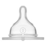 Bico 0 de Silicone Fluxo Super Lento (0m+) - MAM