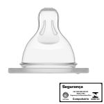 Bico 0 de Silicone Fluxo Super Lento (0m+) - MAM