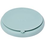 Prato em Silicone com Ventosa Cloudy Verde (6m+) - Buba
