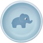 Bowl em Silicone com Ventosa Cloudy Azul (6m+) - Buba