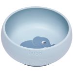 Bowl em Silicone com Ventosa Cloudy Azul (6m+) - Buba