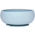 Bowl em Silicone com Ventosa Cloudy Azul (6m+) - Buba