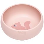Bowl em Silicone com Ventosa Cloudy Rosa (6m+) - Buba