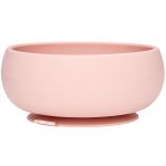 Bowl em Silicone com Ventosa Cloudy Rosa (6m+) - Buba