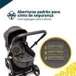 Almofada para Carrinhos SafeComfort Dark & Light Melange - Safety 1st