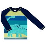Conjunto de banho Dino: Camiseta Surfista + Sunga - Tip Top