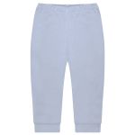 Body longo c/ Calça (Mijão) em algodão egípcio Azul - Mini & Co.
