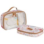 Mochila + Lancheira Térmica + Kit 2 Necessaires + Saquinho Organizador Kids Joaninha - Masterbag Kids