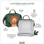 Lancheira Térmica Kids Leão Safari - Masterbag Kids