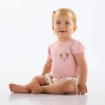 Body curto c/ Short em suedine Cachorrinha - Up Baby