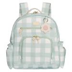 Mochila Maternidade Noah Margaridas Menta - Masterbag