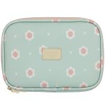 Kit 2 Necessaires Kids Margaridas Menta - Masterbag Kids