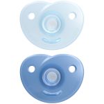 Chupeta Soothie Dupla Azul 2pçs Tam 1 (0-3m) - Philips Avent