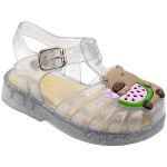 Sandália Mel Capivara Glitter Prata - Keto Baby