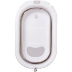 Banheira Dobrável Cinza 26L - Buba