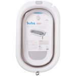 Banheira Dobrável Cinza 26L - Buba