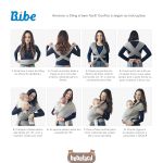 Sling Canguru em malha Mescla - Bibe
