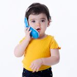 Celular Flip Musical Azul (24m+) - Pimpolho