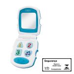 Celular Flip Musical Azul (24m+) - Pimpolho