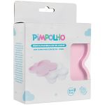 Porta Papinha de Silicone com Tampa Rosa 240ml (6m+) - Pimpolho