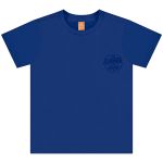 Camiseta c/ Bermuda em meia malha Runner Azul Monaco - Up Baby
