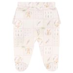 Body longo c/ Calça (Mijão) em algodão egípcio Lavandas - Mini & Co.