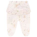 Body longo c/ Calça (Mijão) em algodão egípcio Lavandas - Mini & Co.