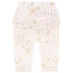 Body longo c/ Calça (Mijão) em algodão egípcio Lavandas - Mini & Co.