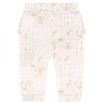 Body longo c/ Calça (Mijão) em algodão egípcio Lavandas - Mini & Co.