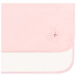 Manta em tricot Provence Rosa - Mini & Co.