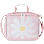 Mochila com rodinhas + Lancheira Térmica Kids Margaridas - Masterbag Kids