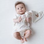 Kit com 2 toalhinhas de boca atoalhadas Lavandas - Mini & Co.