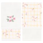 Kit com 2 toalhinhas de boca atoalhadas Passarinhos - Mini & Co.