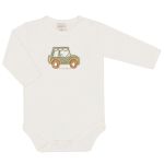 Body longo c/ Calça em algodão egípcio Savana - Mini & Co.