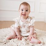 Body Vestido babadinhos em algodão egípcio Forest - Mini & Co.