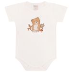 Body curto c/ Short em algodão egípcio Forest - Mini & Co