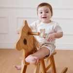 Body curto c/ Short em algodão egípcio Forest - Mini & Co