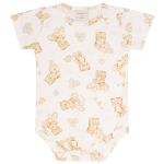 Body curto c/ Short em algodão egípcio Ursinho Vintage - Mini & Co