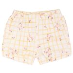 Body curto c/ Short babadinhos em algodão egípcio Passarinhos - Mini & Co.