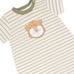 Macacão curto em algodão egípcio Savana - Mini & Co.
