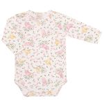 Body longo c/ Calça (Mijão) em algodão egípcio Passarinhos - Mini & Co.