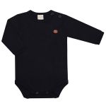 Body longo em algodão egípcio Preto - Mini & Co.