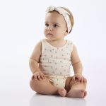 Body regata em suedine Cerejinhas - Up Baby