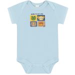 Body curto em suedine Floresta - Up Baby
