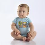 Body curto em suedine Floresta - Up Baby