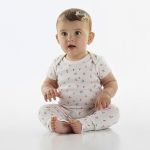 Calça (Mijão) em suedine Cerejinhas - Up Baby